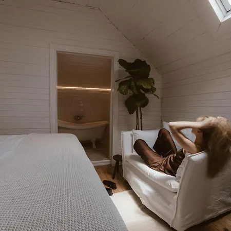 Beige Tranquil Escape By The Sea