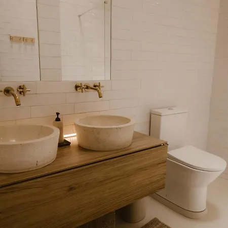 Beige Tranquil Escape By The Sea *