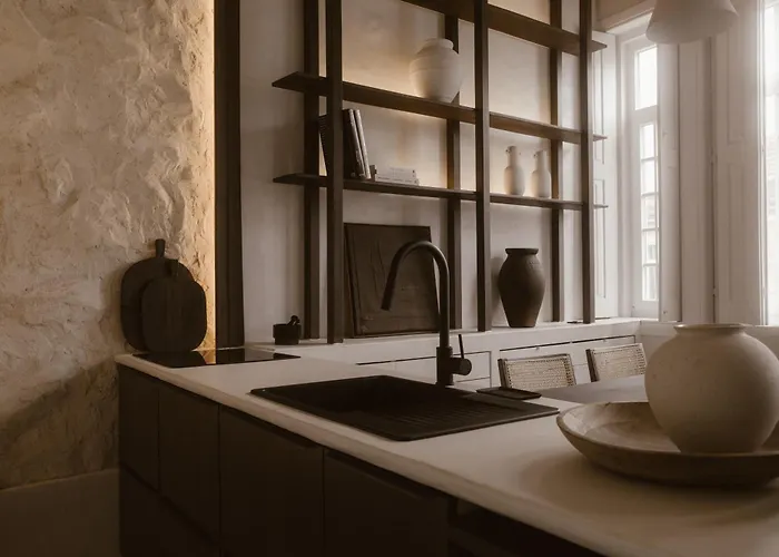 Beige Tranquil Escape By The Sea Apartment Matosinhos (Porto)