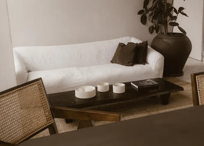 Apartment Beige Tranquil Escape By The Sea *