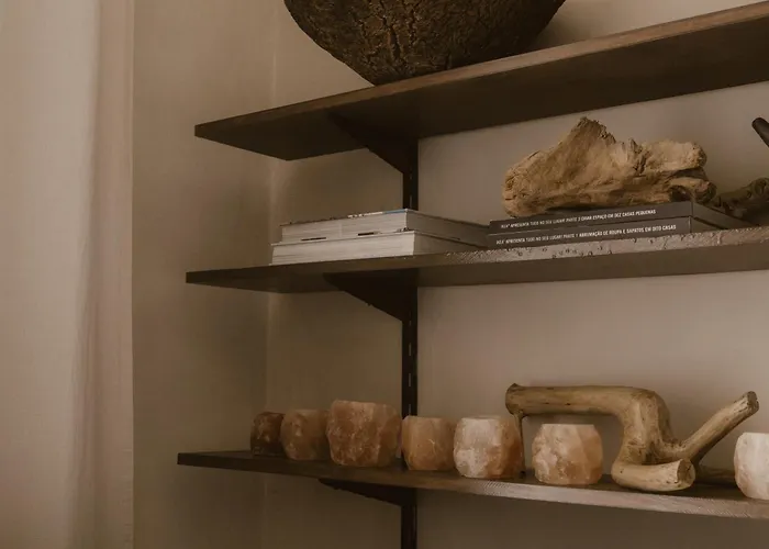 Beige Tranquil Escape By The Sea Apartment *