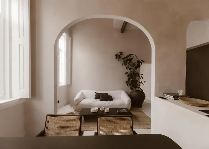 Apartment Beige Tranquil Escape By The Sea